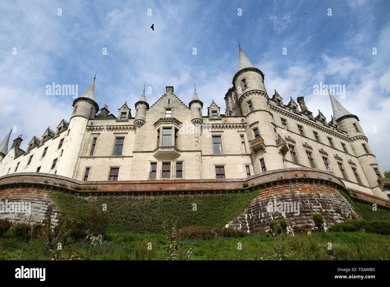 Castle-Scotland Dunrobin Banque D'Images