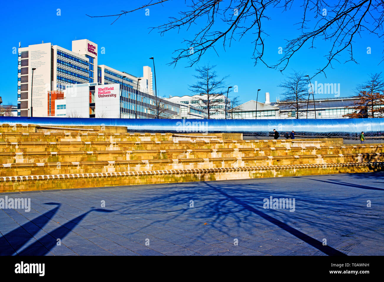 Sheffield Hallam University, Sheffield, Angleterre Banque D'Images