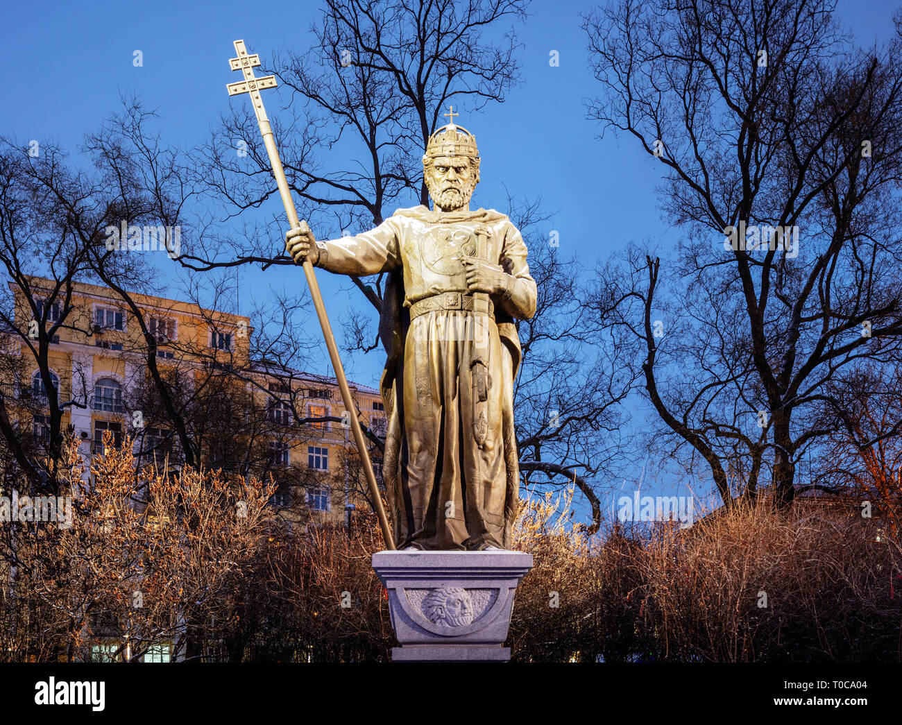 L'Europe, Bulgarie Sofia, La Cathédrale Orthodoxe Alexandre Nevsky Banque D'Images