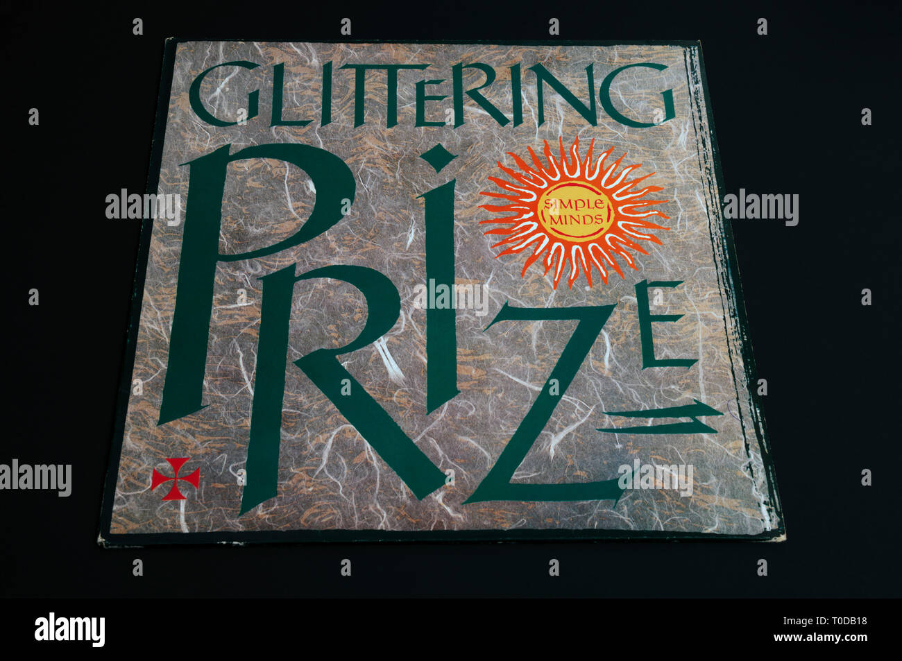 Simple Minds Prix scintillants unique de 12 pouces Banque D'Images