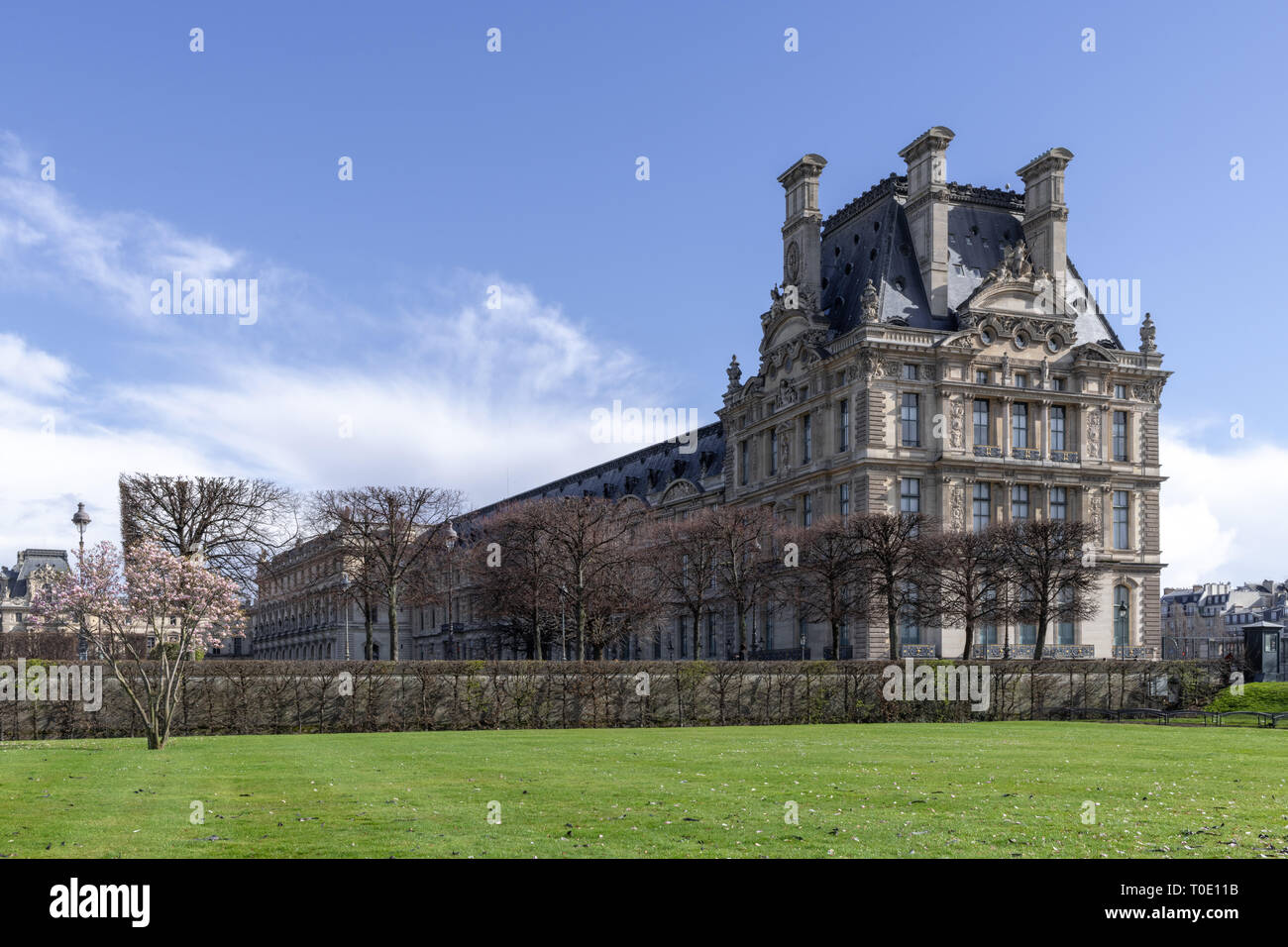 Jardin des Tuileries à Paris Banque D'Images