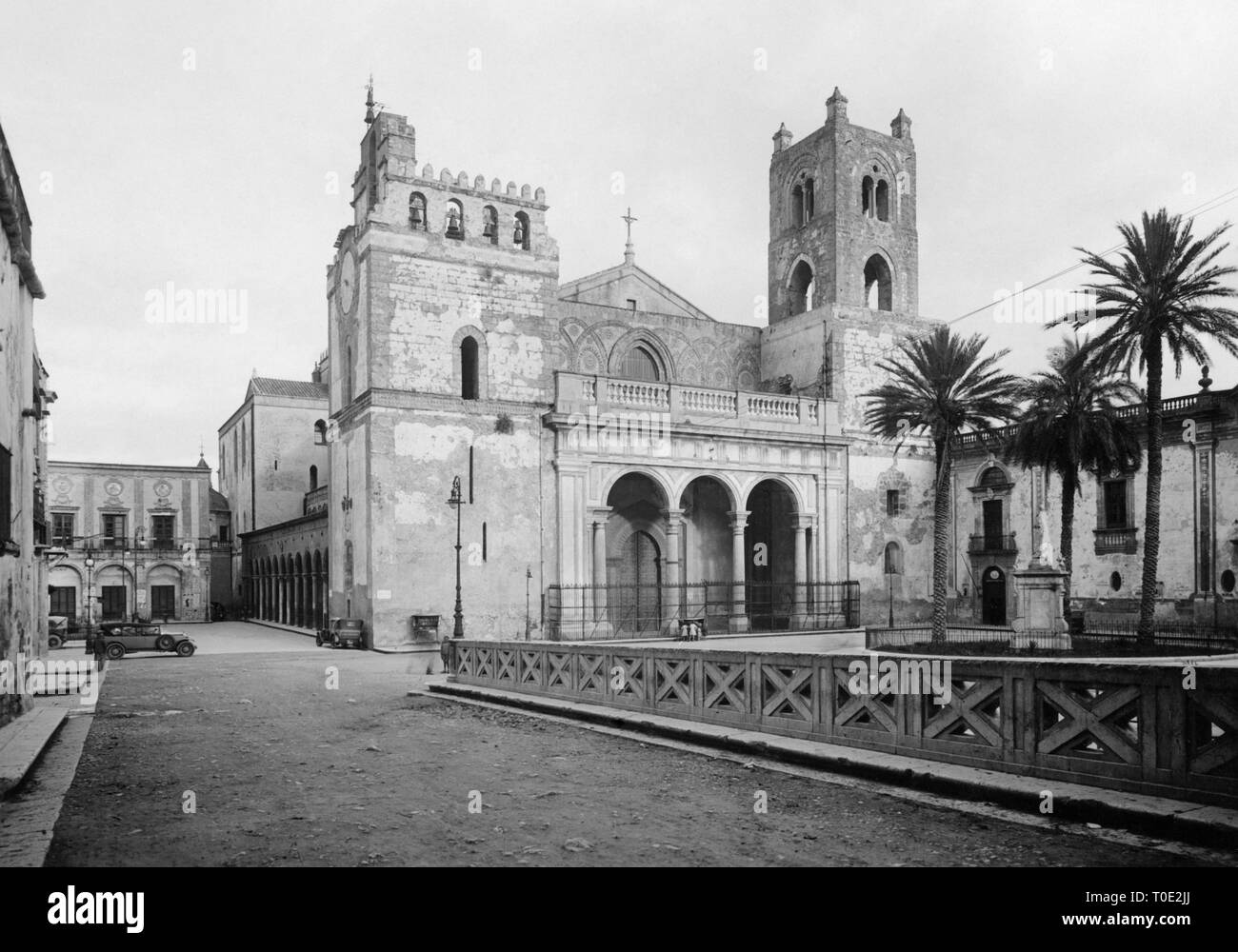 Duomo, Monreale, Sicile, Italie Banque D'Images