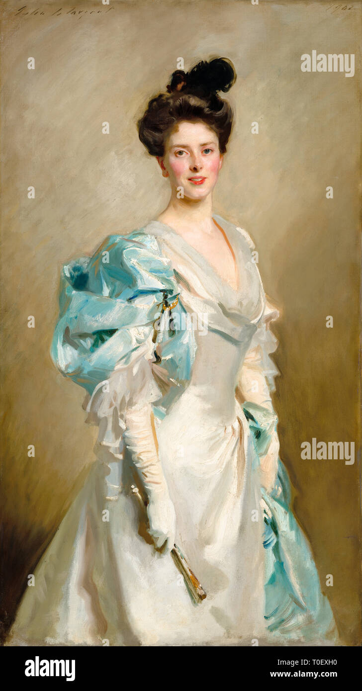 John Singer Sargent, Mary Crowninshield Endicott Chamberlain, portrait, 1902 Banque D'Images