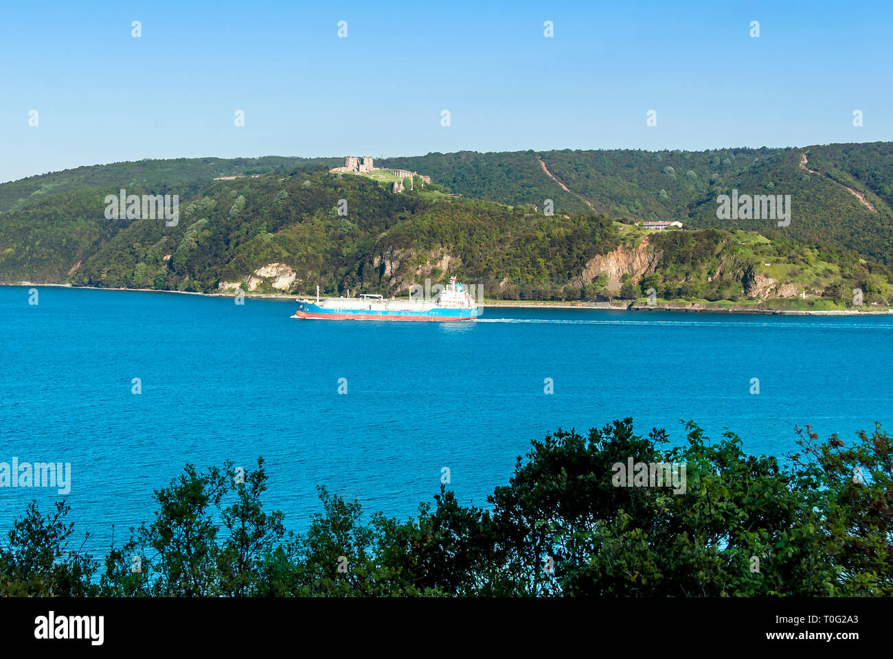 Istanbul, Turquie, 09 mai 2015 : Rumeli Kavagi Banque D'Images