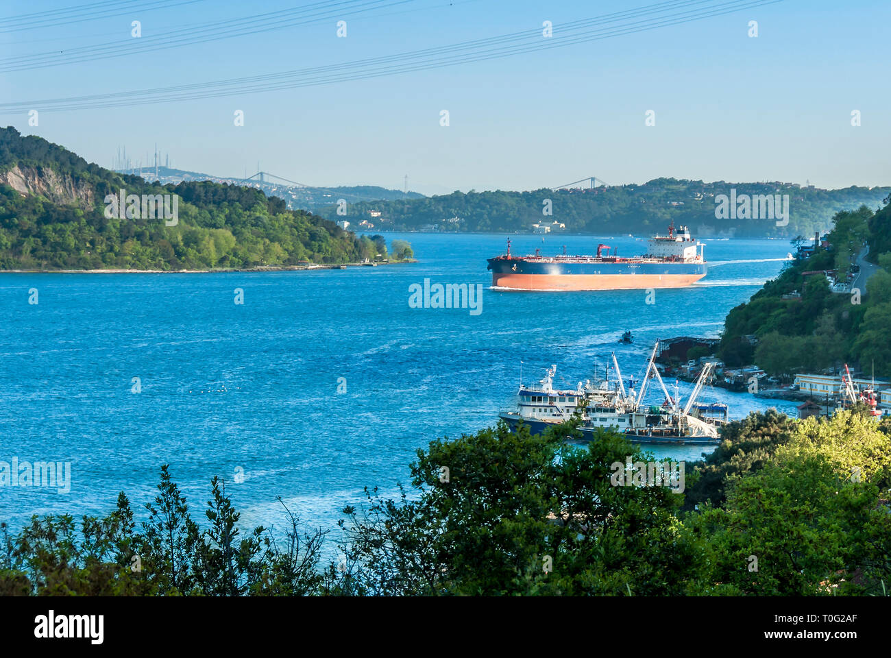 Istanbul, Turquie, 09 mai 2015 : Rumeli Kavagi Banque D'Images