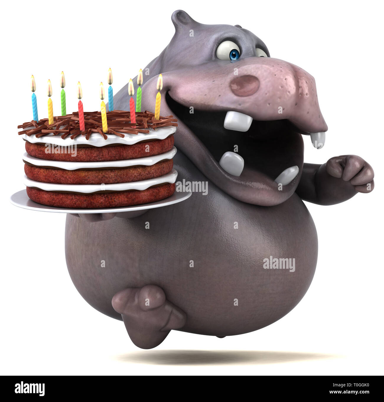 Hippo And Cake Banque D Image Et Photos Alamy
