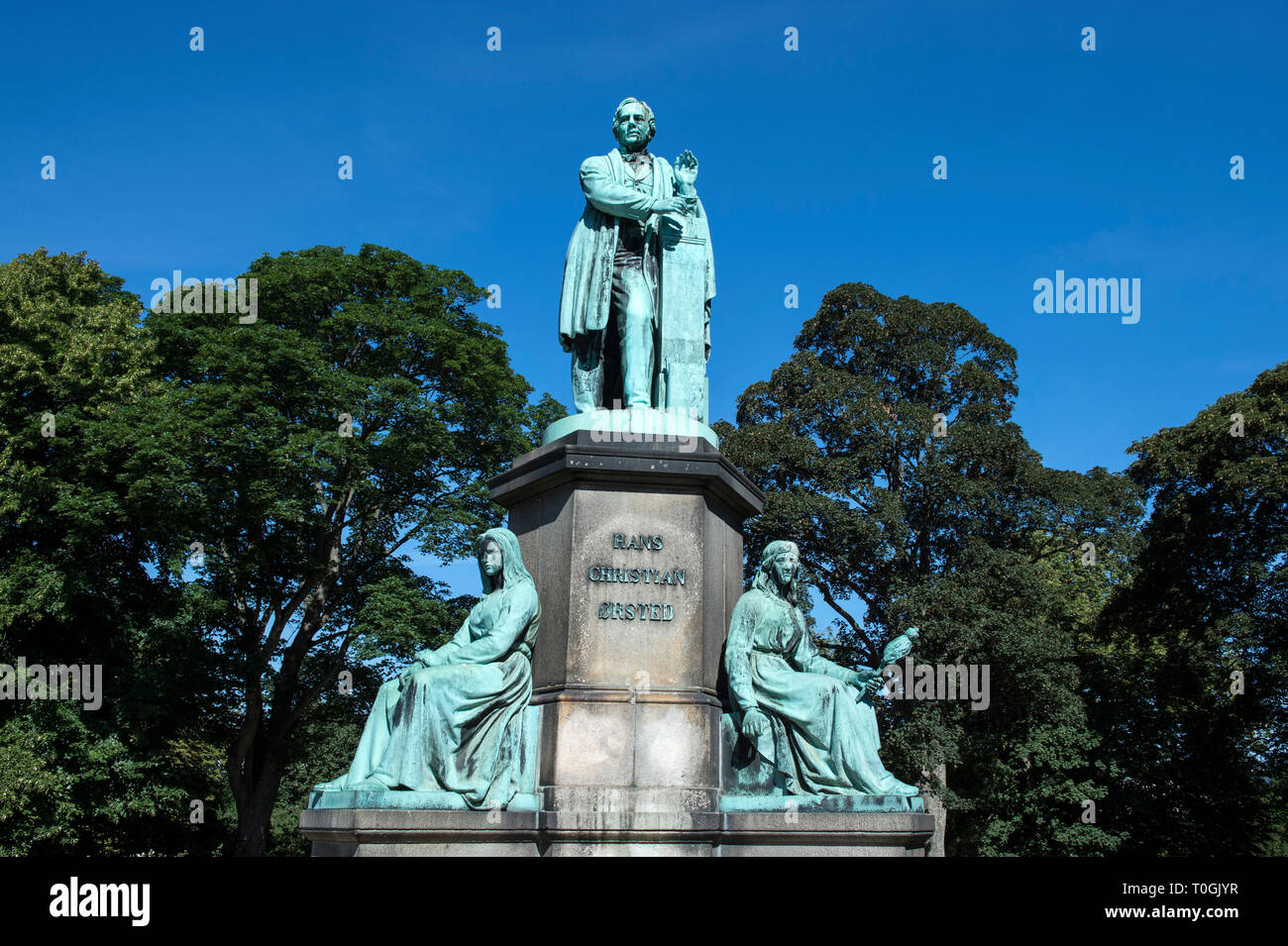 Danemark, copenhague, Orstedsparken Banque D'Images