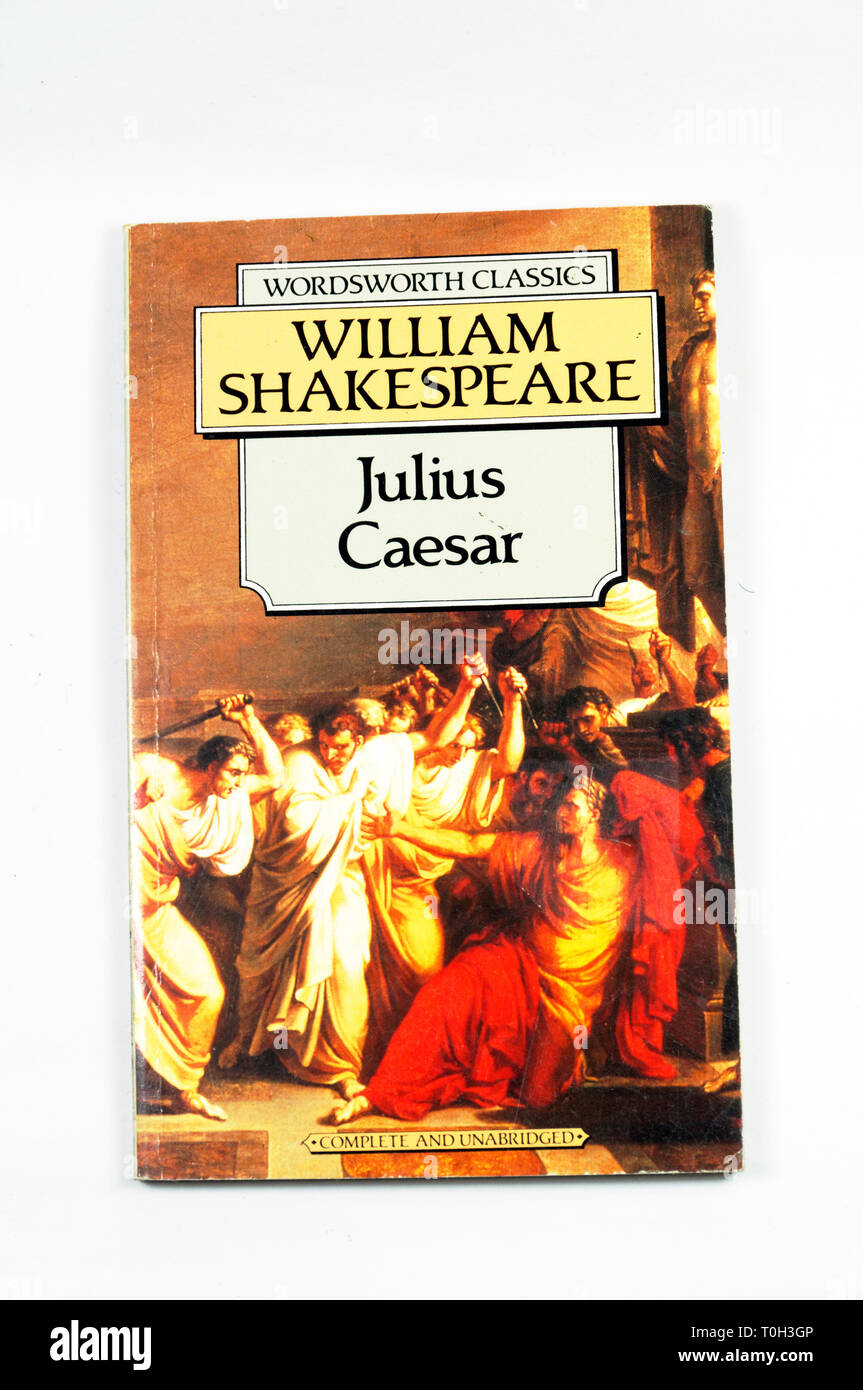 Wordsworth Classics Jules César de William Shakespeare Banque D'Images