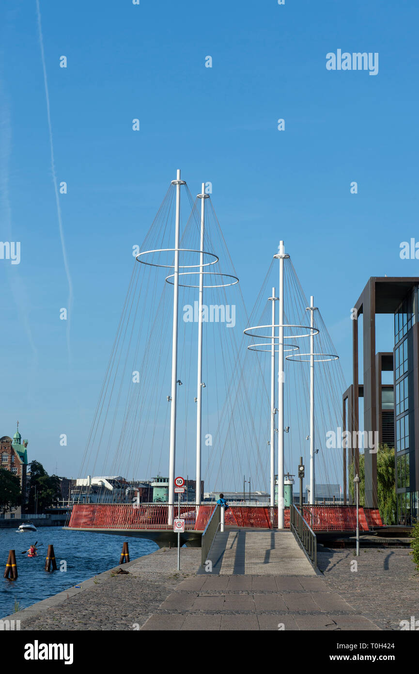 Danemark, Copenhague, le Cercle Bridge Banque D'Images