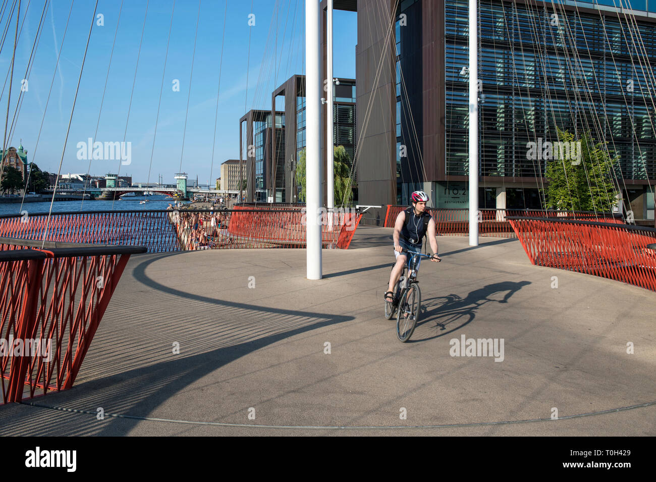 Danemark, Copenhague, le Cercle Bridge Banque D'Images