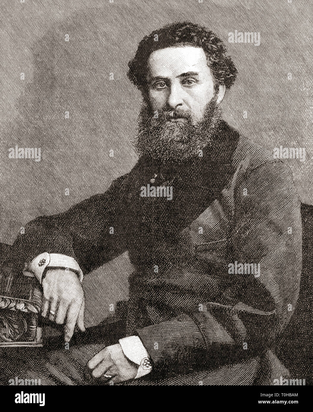 L'ancien vice-roi des Indes, Robert Bulwer Lytton, 1er comte de Lytton Banque D'Images