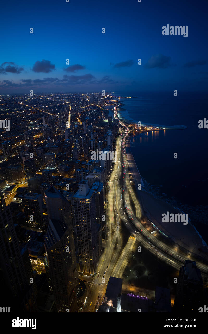 Amérique du LSD Banque D'Images