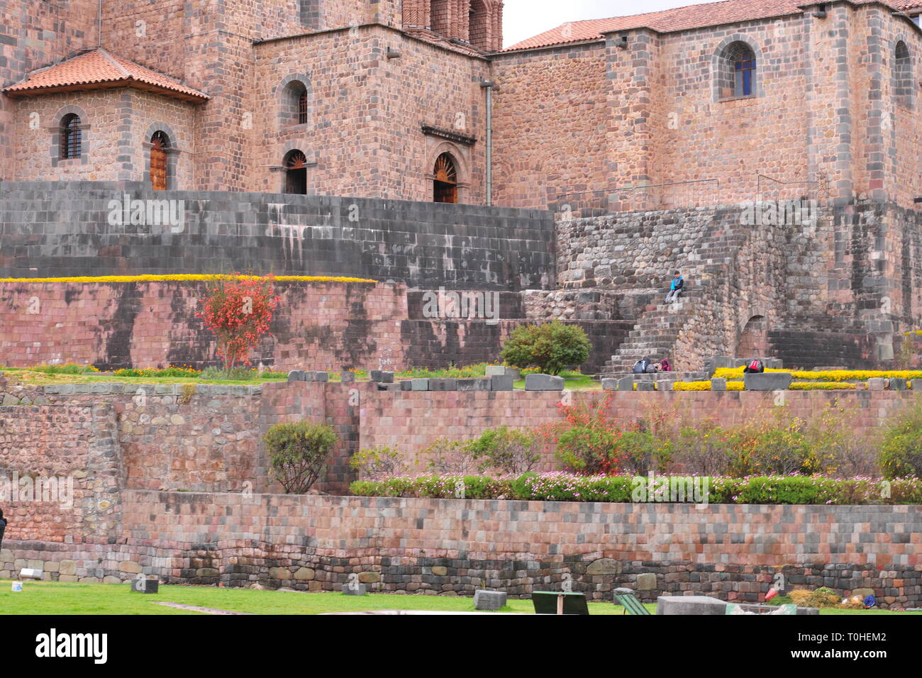 Temple de Coricancha, Cuzco, Pérou, 2015. Organisateur : Luis Rosendo. Banque D'Images