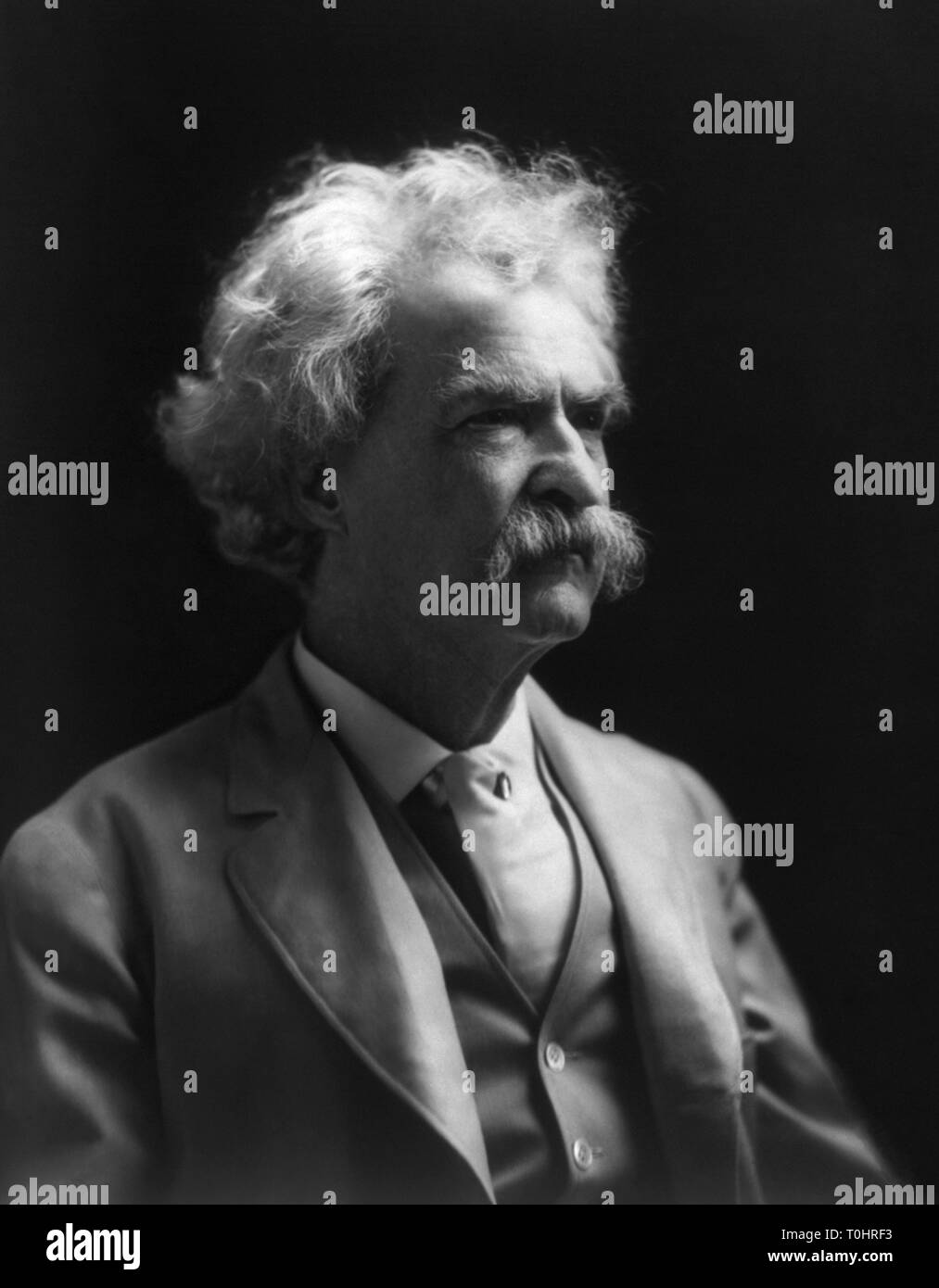 Vintage photo de Mark Twain Banque D'Images