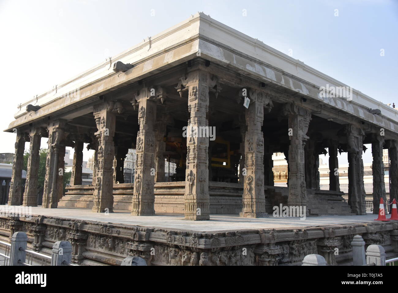 Kamakshi Amman Temple, Kanchipuram, Tamil Nadu, Inde Banque D'Images