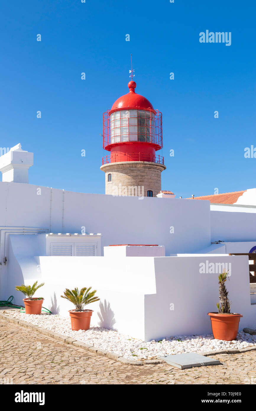 Phare du cap st vincent Banque de photographies et d’images à haute résolution Alamy