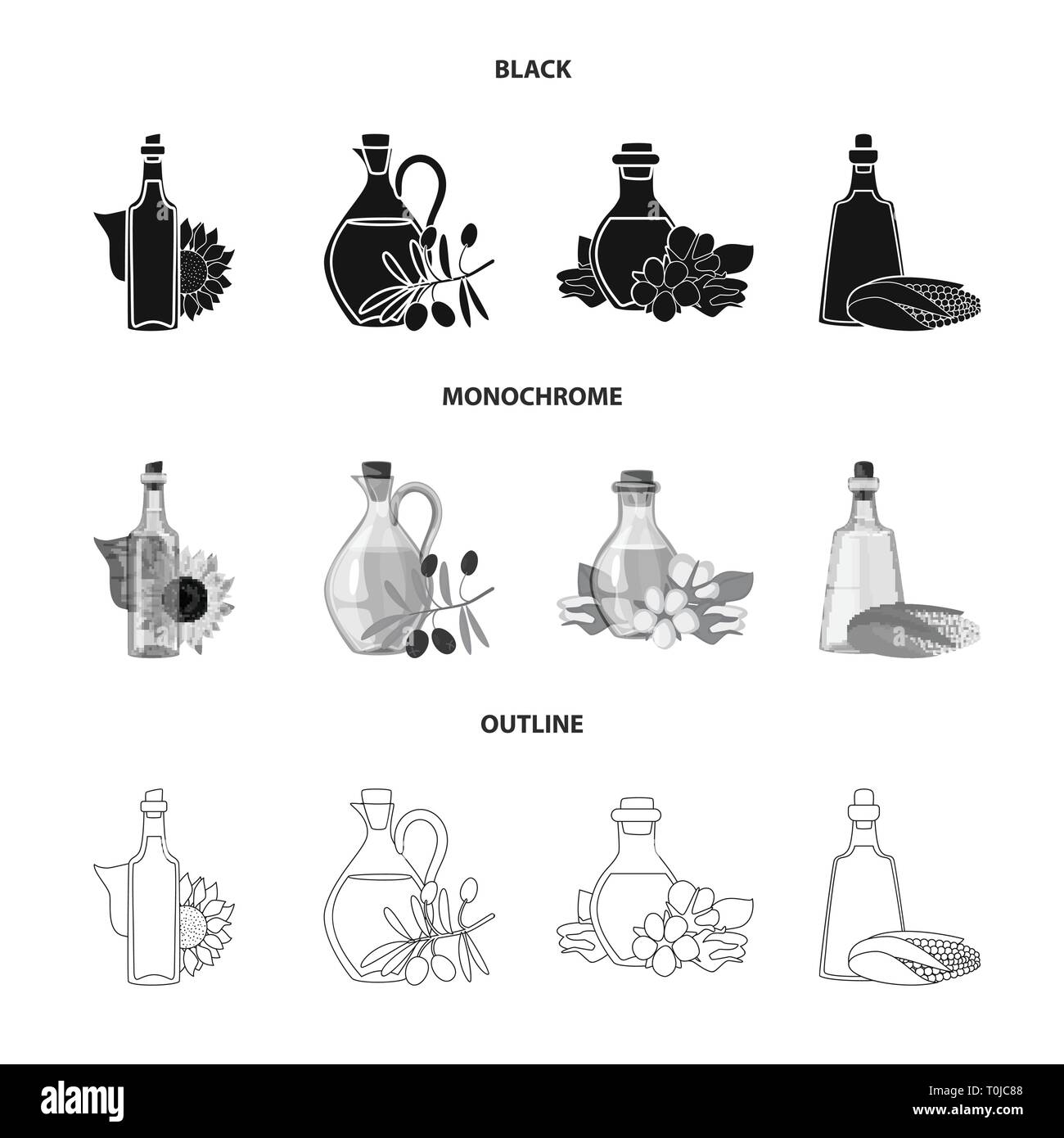 Tournesol,coton,olive,nourriture,maïs,fruits,ball,bio,sun,naturel,biologique,m,biodiesel | alimentaire,médecine,vitamine,produit,farine,ferme,condiment liquide,nature,ballon,propre,transparent,la composition,céréales,plastique,trognon,légumes,sain,huile,agriculture,verre,vase,cuisine,petit,nutrition,produits biologiques,set,icône,,illustration,collection,isolé,design,graphisme,élément vecteur vecteurs,signer , Illustration de Vecteur