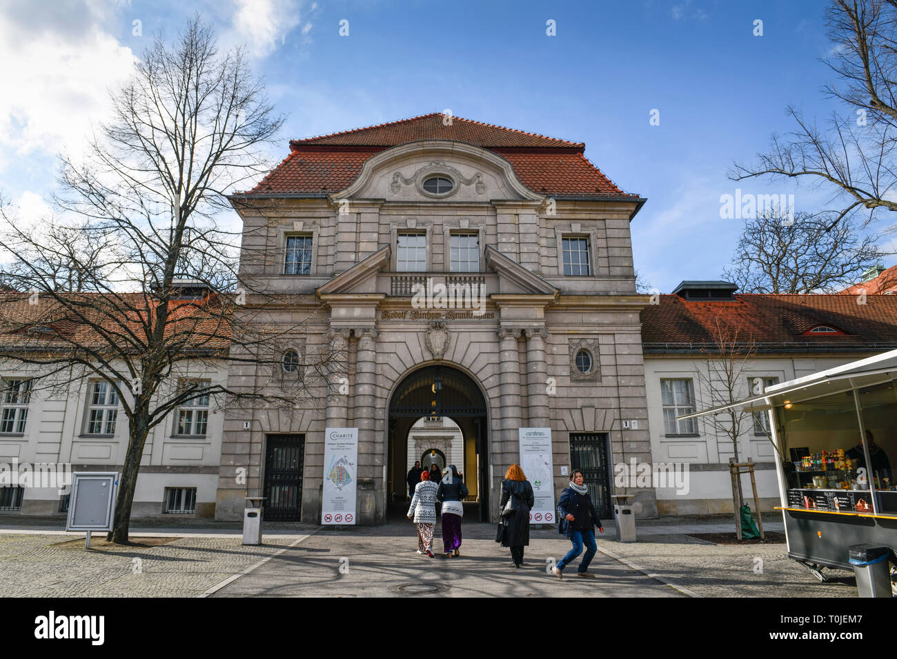 Charite, Virchow medical center, Augustenburger place, Mariage, milieu, Berlin, Allemagne, Virchow-Klinikum, Augustenburger Platz, Mitte, Deutschland Banque D'Images