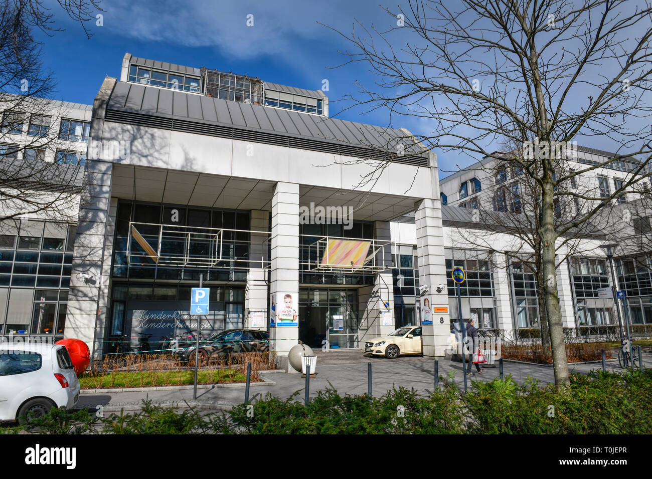 Clinique pédiatrique chirurgie de l'enfant, Charite Virchow medical center, avenue Mittell 8, Mariage, milieu, Berlin, Allemagne, Kinderchirurgie Kinderklinik, Char Banque D'Images