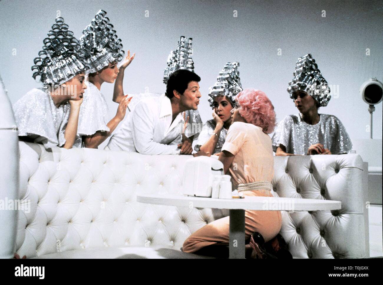 FRANKIE AVALON, Stockard Channing, DIDI CONN, GRAISSE, 1978 Banque D'Images