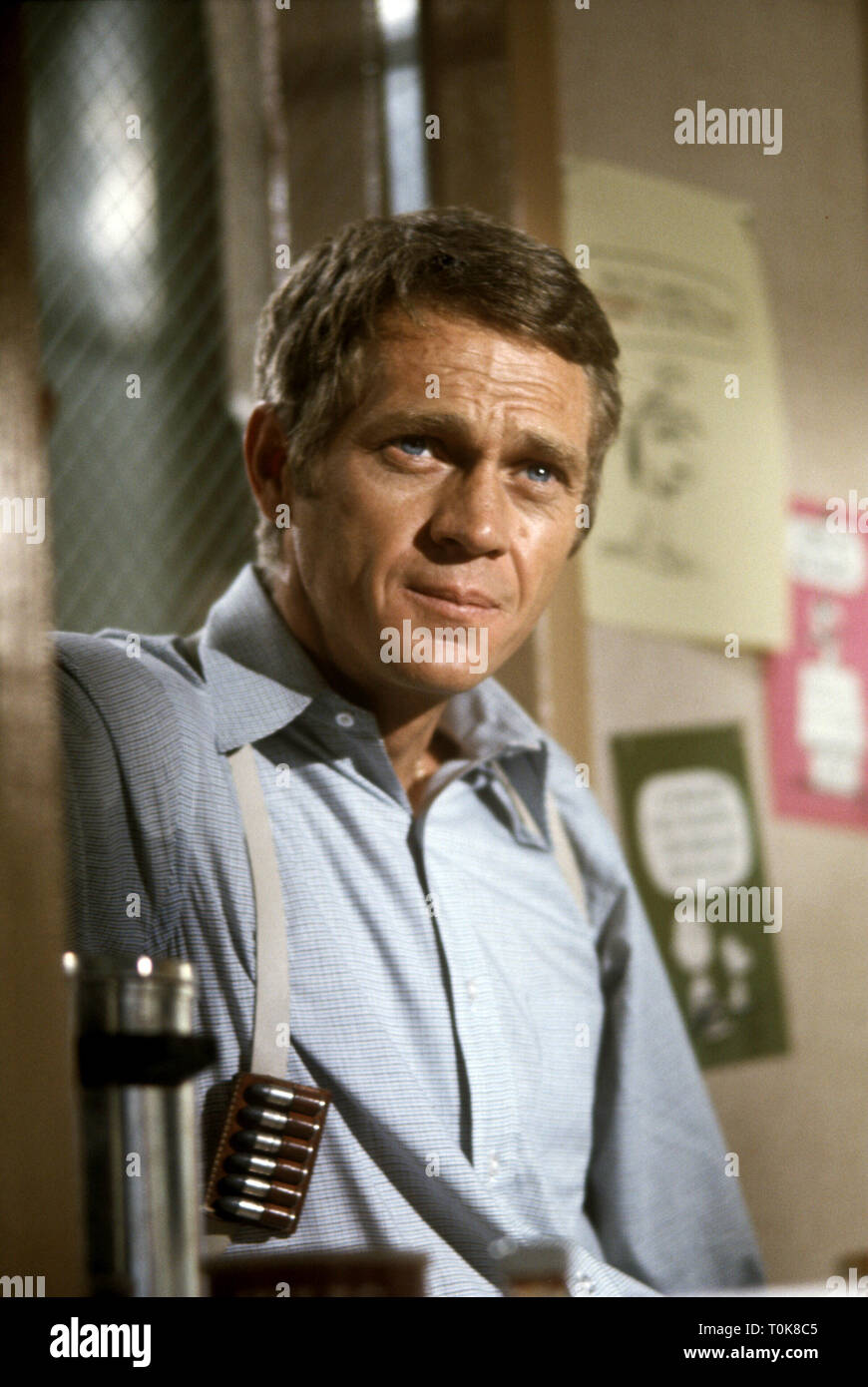 STEVE MCQUEEN, BULLITT, 1968 Banque D'Images