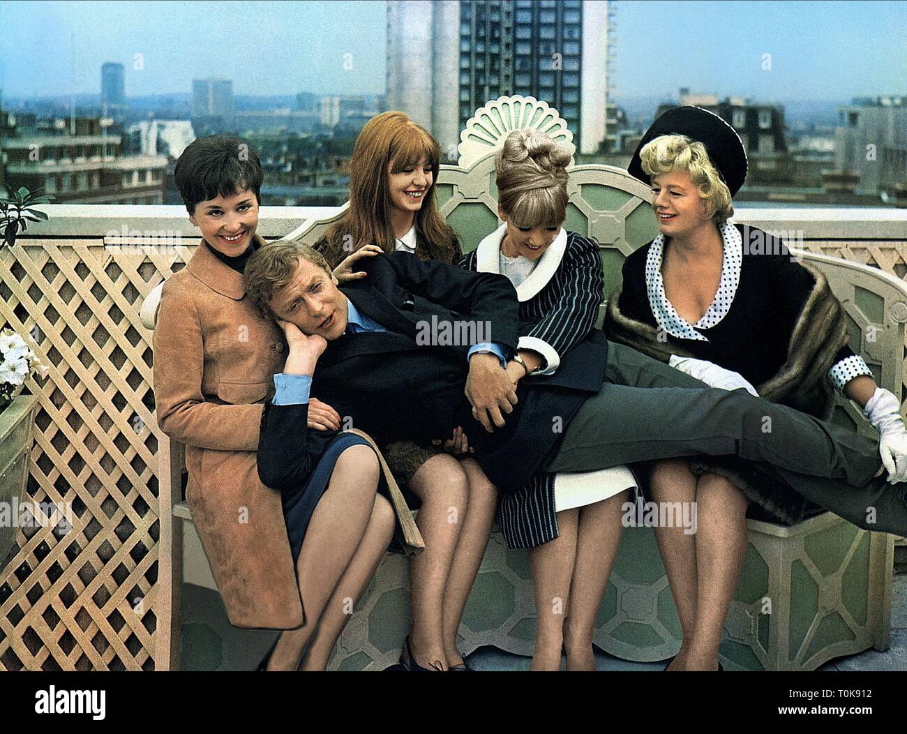 ALFIE, Michael Caine, JANE ASHER, JULIA FOSTER, Shelley Winters, 1966 Banque D'Images