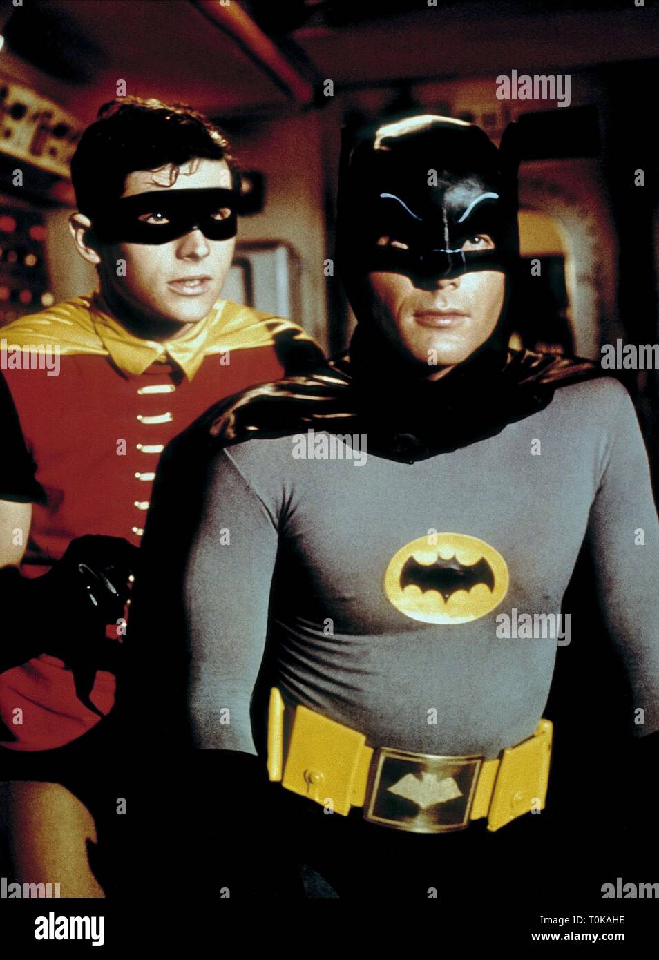 BURT WARD, ADAM WEST, Batman, 1966 Banque D'Images