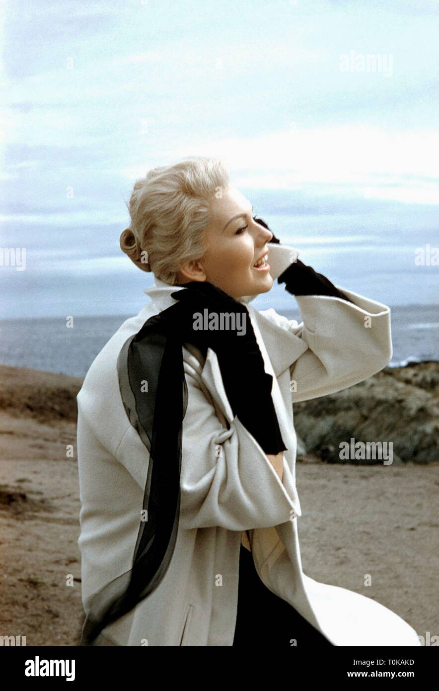 KIM NOVAK, Vertigo, 1958 Banque D'Images