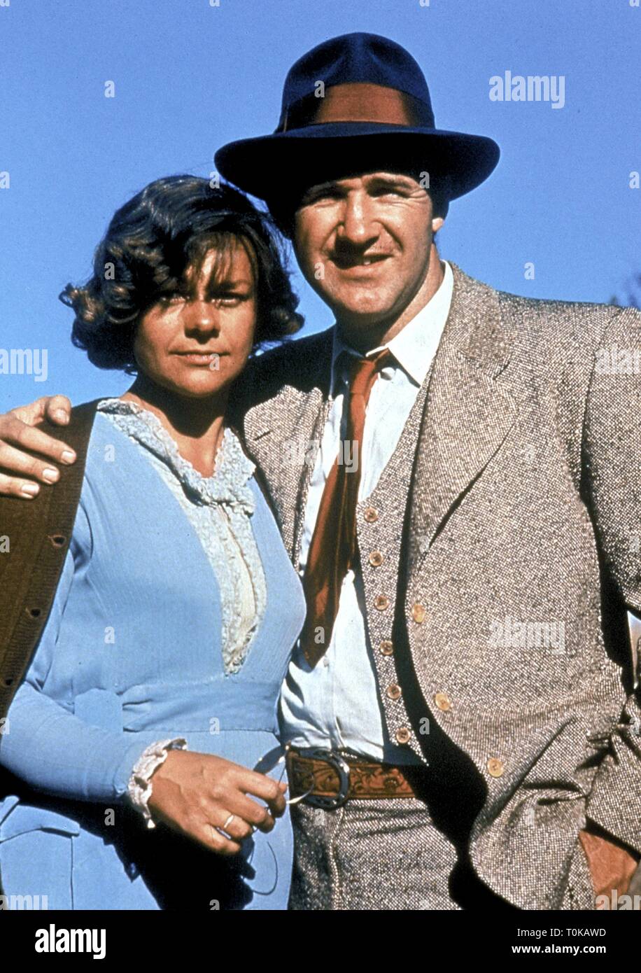 ESTELLE PARSONS, Gene Hackman, Bonnie et Clyde, 1967 Banque D'Images