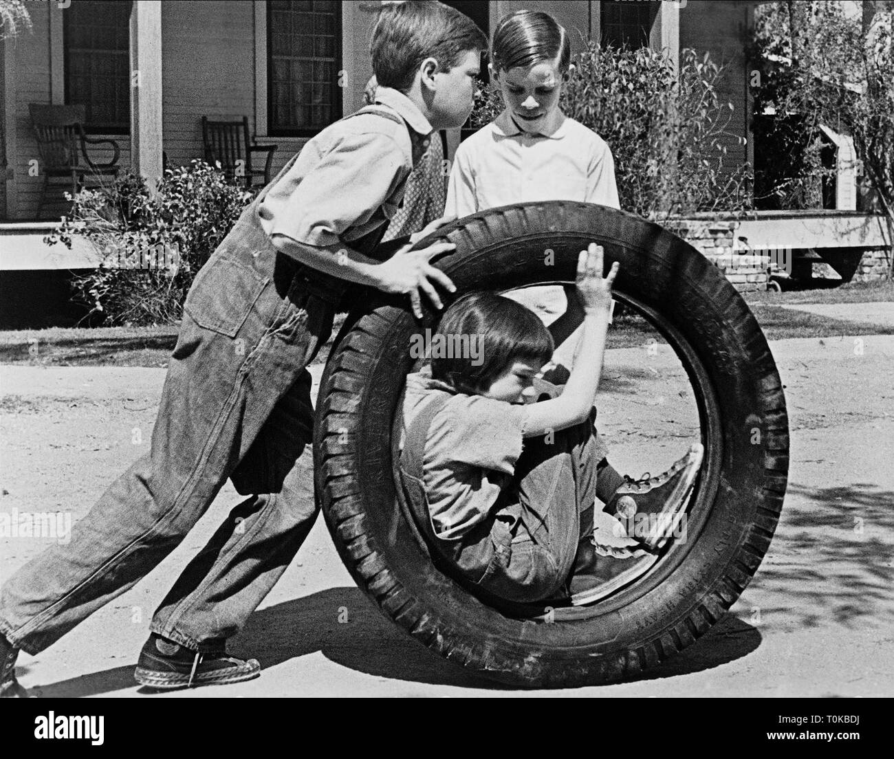 PHILLIP ALFORD, JOHN MEGNA, MARY BADHAM, TO KILL A MOCKINGBIRD, 1962 Banque D'Images