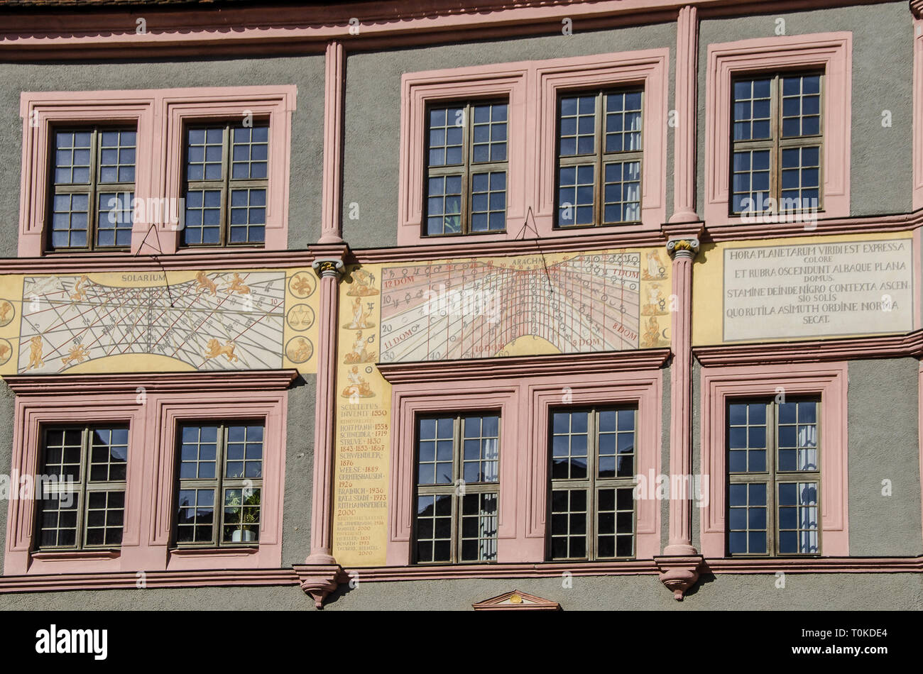 La ville la plus à Görlitz en Allemagne est une ville avec beaucoup d'expérience. La ville est située sur la Neisse de Lusace, en Saxe. Banque D'Images