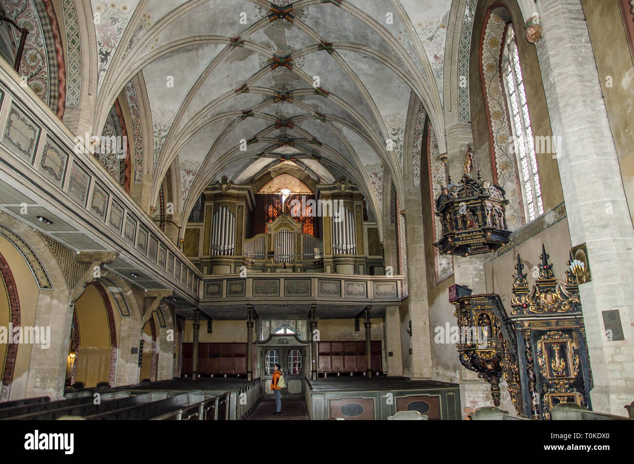 La ville la plus à Görlitz en Allemagne est une ville avec beaucoup d'expérience. La ville est située sur la Neisse de Lusace, en Saxe. Banque D'Images