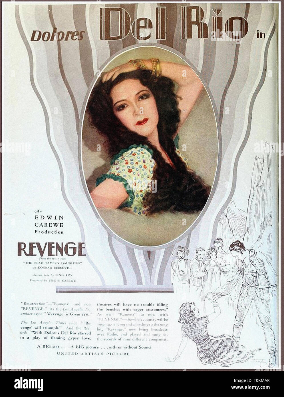 Dolores Del Rio Dans La Vengeance 1928 Vintage Pre Code Silent Movie Poster Photo Stock Alamy Dolores Del Rio Dans La Vengeance 1928 Vintage Pre Code Silent Movie Poster Photo Stock Alamy
