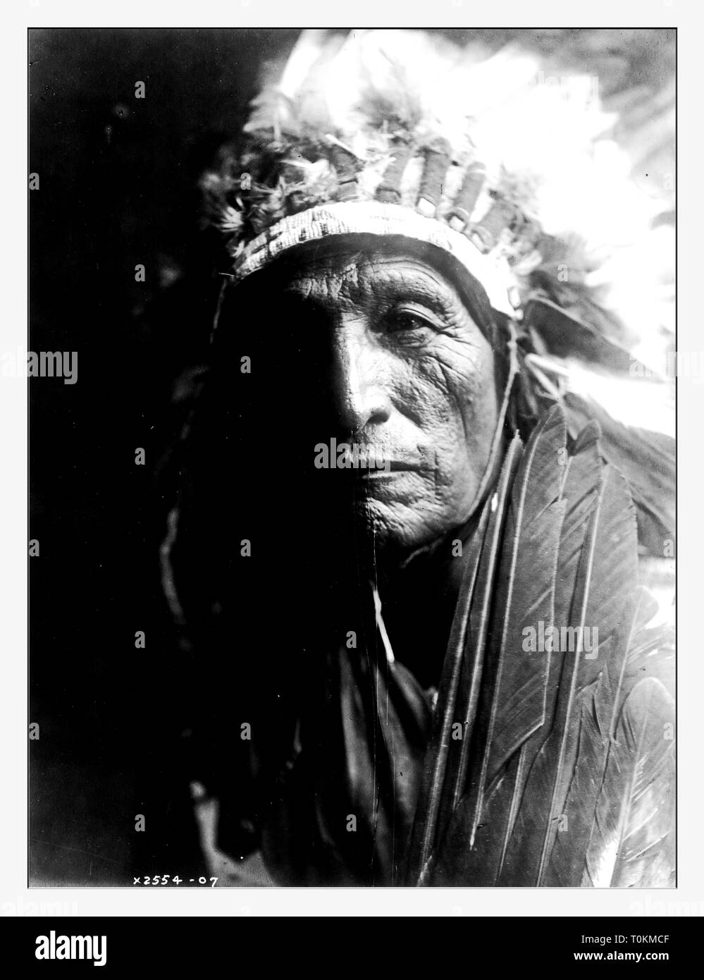 Eagle Elk (il Xa ba Wan Li) fin des années 1800 : Hollywood Crédit Photo Archive / MediaPunch Banque D'Images