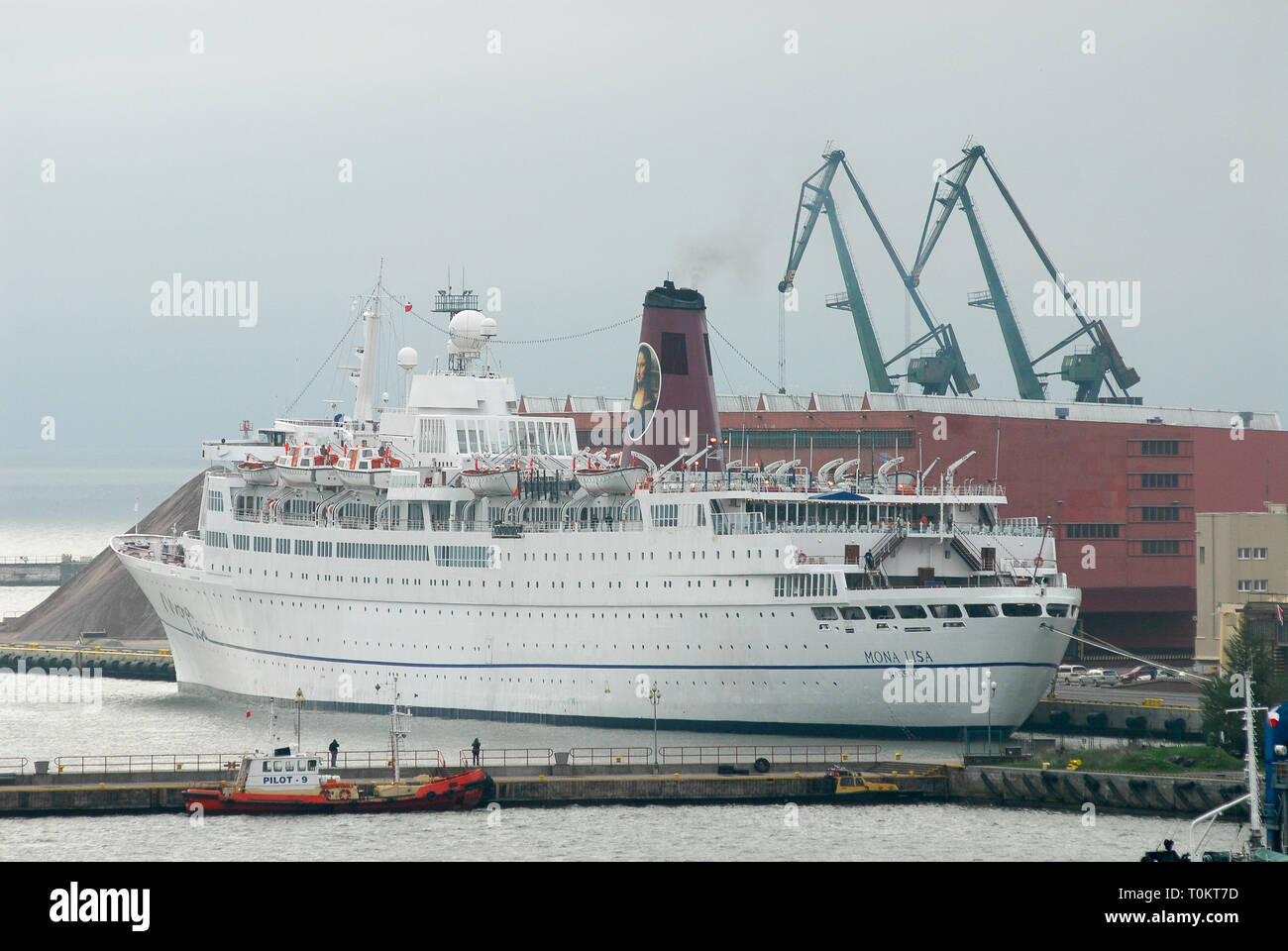 Bateau de croisière MV Mona Lisa à Gdynia, Pologne 3 Mai 2008 © Wojciech Strozyk / Alamy Stock Photo Banque D'Images