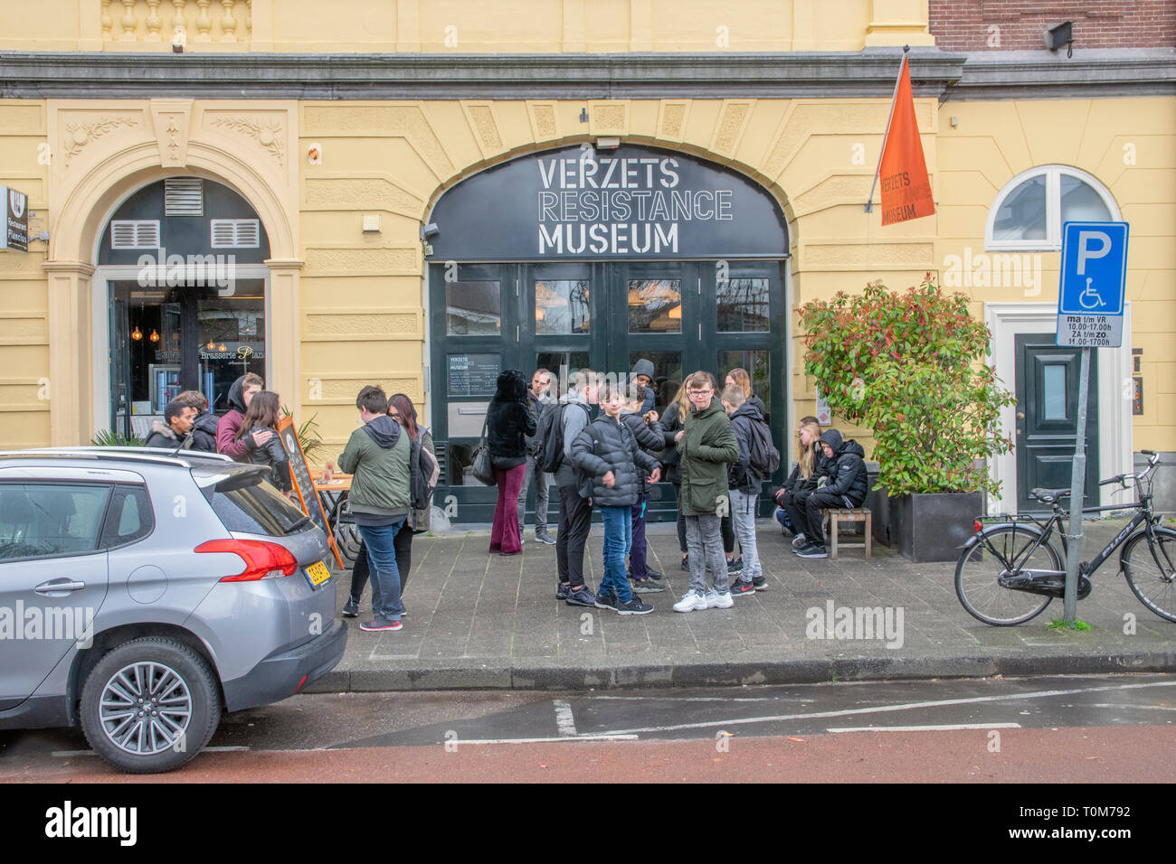 Le Musée de la résistance à Amsterdam aux Pays-Bas 2019 Banque D'Images