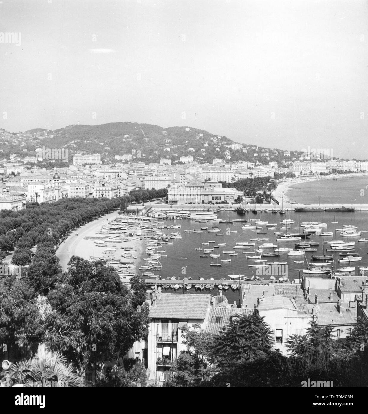 Géographie / voyages, France, Cannes, sommaire, 1950 Additional-Rights Clearance-Info-Not-Available- Banque D'Images