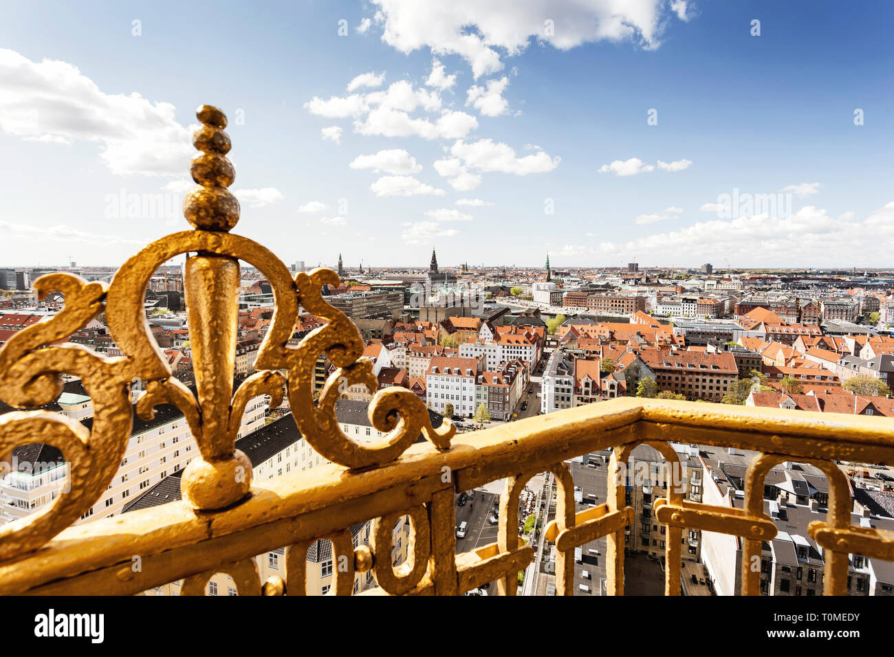 Avis de Copenhague, Danemark Banque D'Images