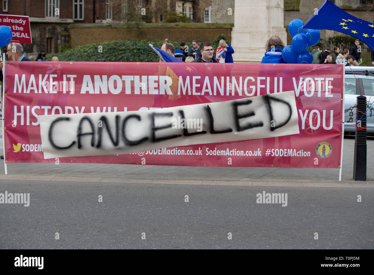 Londres, Royaume-Uni. Mar 21, 2019. Londres, Royaume-Uni. Jeudi 21 mars 2019.Les plaques à l'extérieur du Parlement, Crédit : Jason Richardson/Alamy Live News Banque D'Images