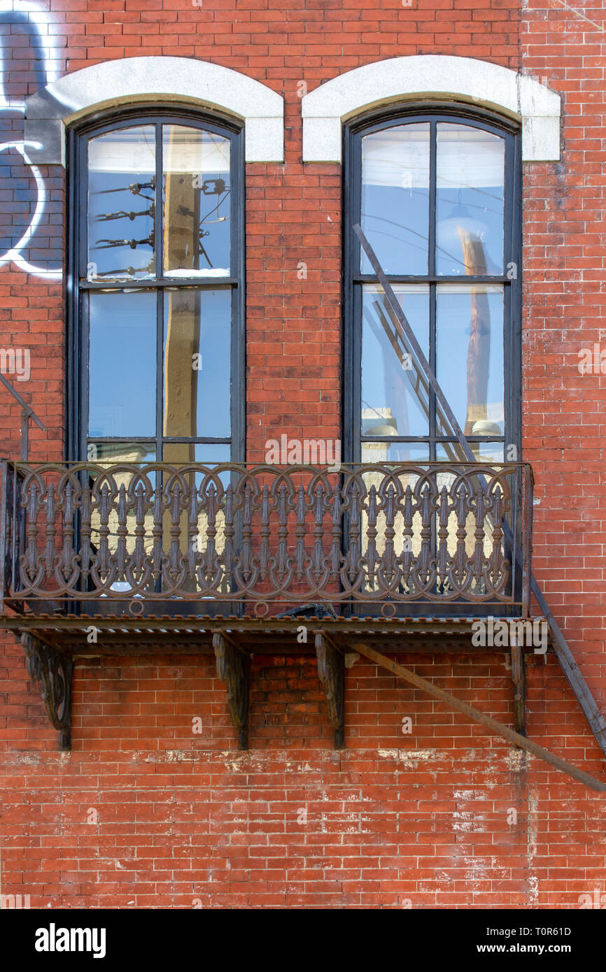 Shockoe Bottom Architecture. Banque D'Images