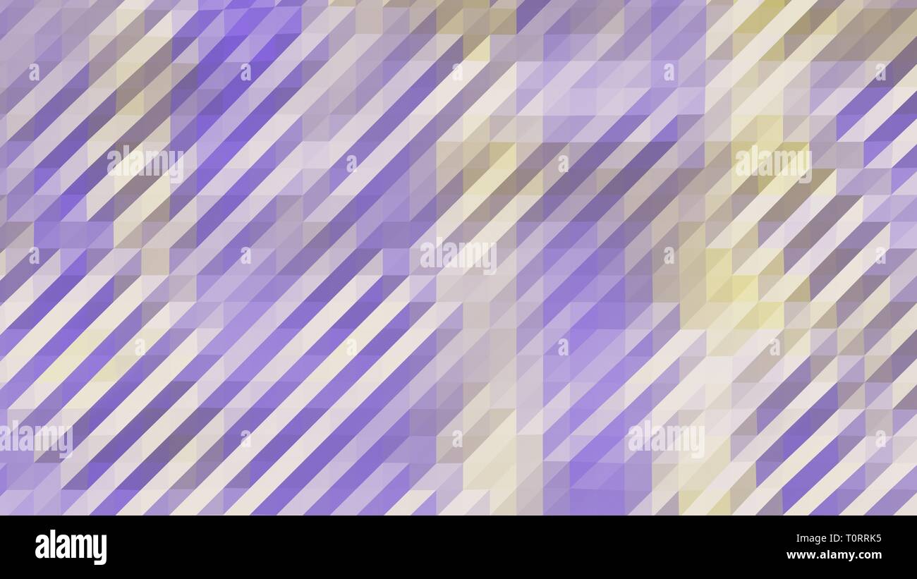Violet et Jaune Poly diagonale bas Triangles Abstract Background Banque D'Images