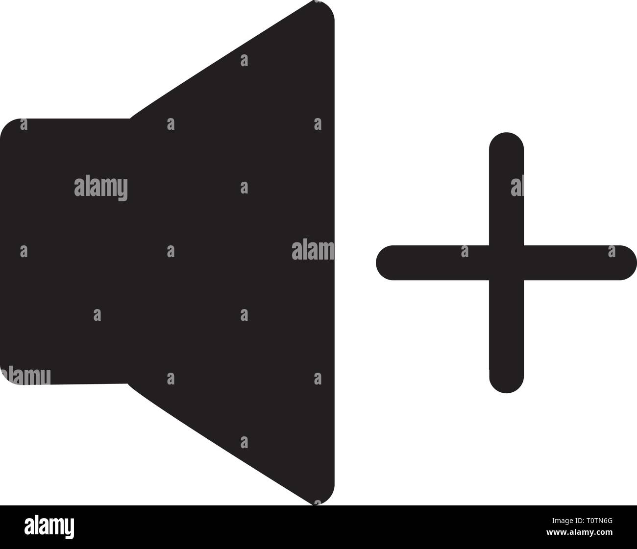 L'icône du bouton multimédia Illustration de Vecteur