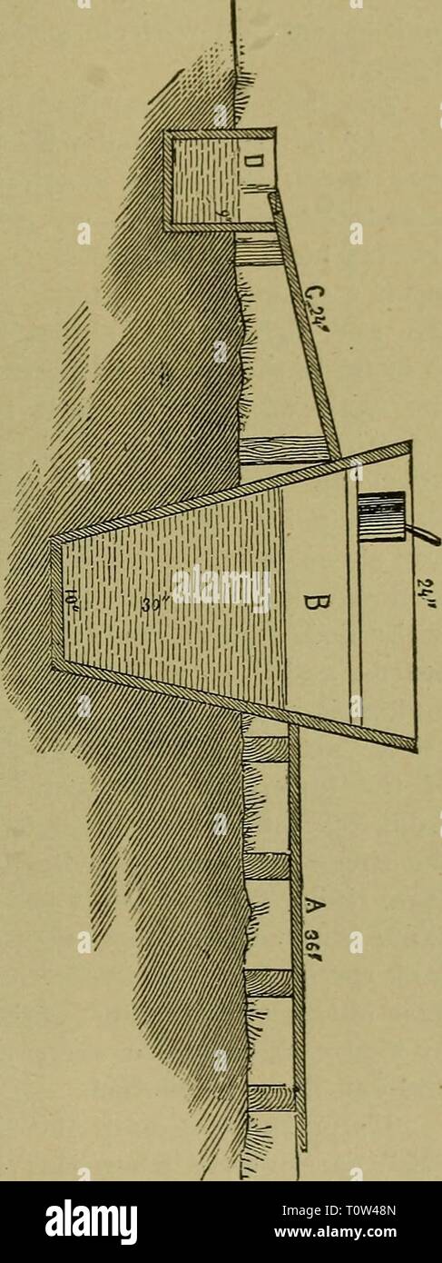 Le mouton domestique son le mouton domestique : sa culture et gestion générale domesticsheepits01stew Année : 1900 MARQUE POUR LE MARQUAGE DES MOUTONS. mauvais sentiment devrait vos moutons mélanger avec d'autres, ce qui est souvent le cas. Un seul homme peut 3 000 moutons de marque lorsqu'il est exécuté dans la pousse. Une fois essayé vous allez toujours continuer la pratique. Avec ce réservoir quatre hommes attendent, mark et la marque 500 moutons ,dans dix ou douze heures, et en même temps préparer la trempette et sack la laine, relayant au réservoir ; si plus de capacité est nécessaire une autre plate-forme et le réservoir peut être placé de façon à Banque D'Images