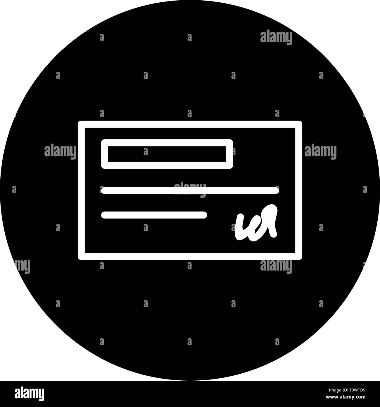 Icône Illustration Banque D'Images