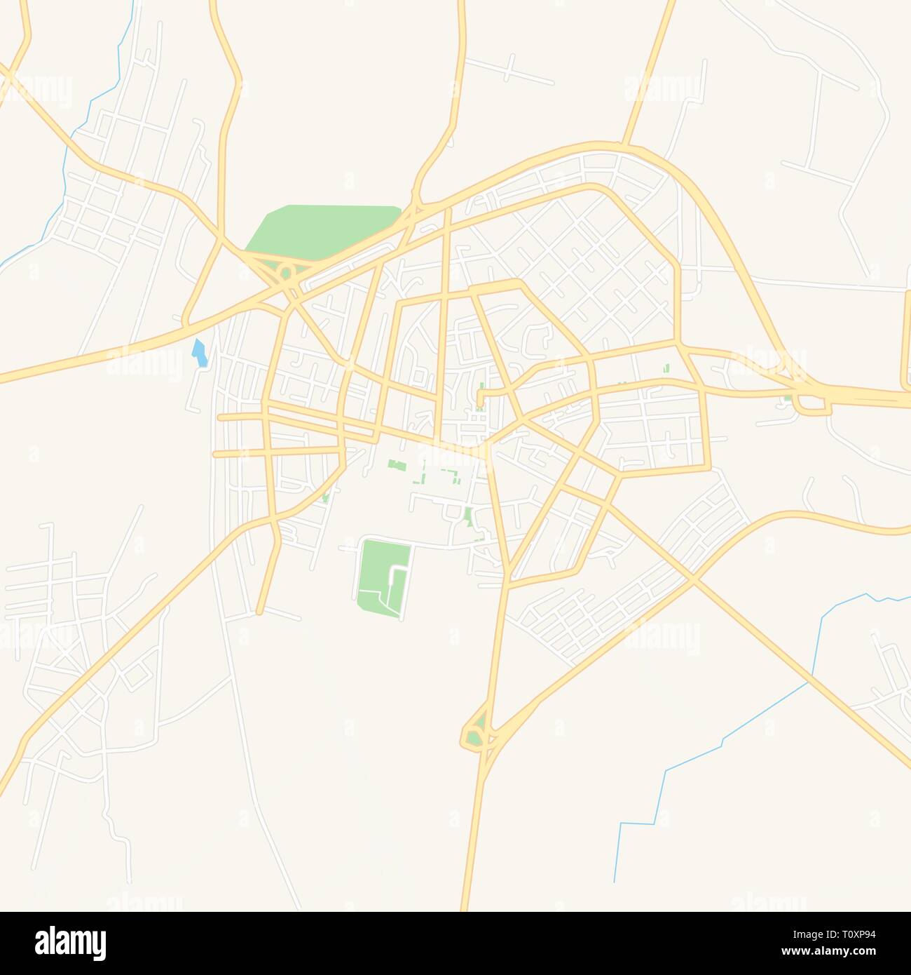 Carte imprimable de Vagharshapat, l'Arménie avec les principales et les routes secondaires et les grands chemins de fer. Cette carte est soigneusement conçu pour le routage et la mise indiv Illustration de Vecteur