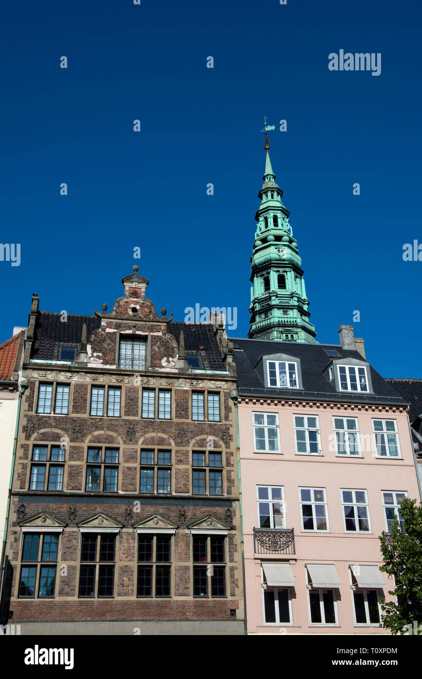 Danemark, copenhague, Quartier Latin Banque D'Images