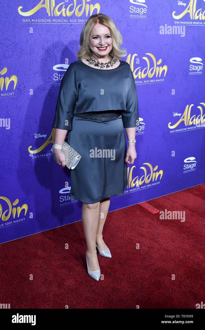 Hamburg, Deutschland. Mar 21, 2019. Maria von Sachsen - Altenburg au Musical Premiere Disney's Aladdin au stade Apollo Theatre le jeudi 21 mars 1919 à Stuttgart | Conditions de crédit dans le monde entier : dpa/Alamy Live News Banque D'Images