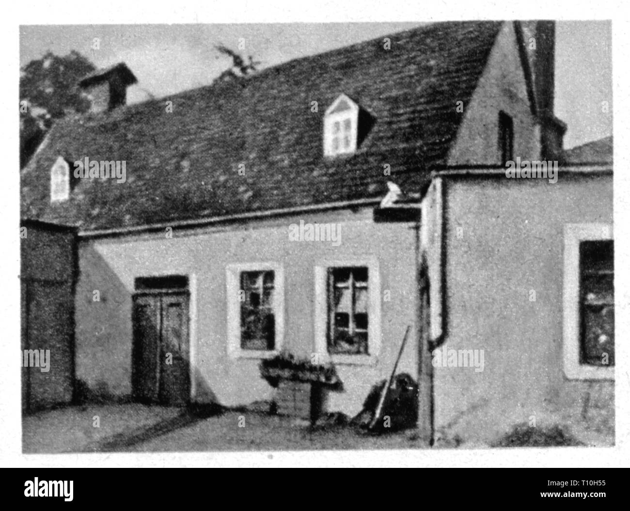 Presse/médias, magazines, "Der Sozialdemokrat' (Le social-démocrate), atelier d'impression, vue extérieure, Zurich, 19e siècle, la Suisse, la politique, la politique, la démocratie sociale, les démocraties sociales, socialisme, du mouvement ouvrier, journal du parti, la loi contre les socialistes, les lois, l'Allemagne, l'Empire allemand, l'exil, presse, journaux, atelier d'impression, l'imprimerie, l'imprimante, l'imprimerie, les ateliers d'impression, imprimerie, impression, printeries, construction, bâtiments, appuyez sur, presses, historique, historique, Additional-Rights Clearance-Info-Not-Available- Banque D'Images