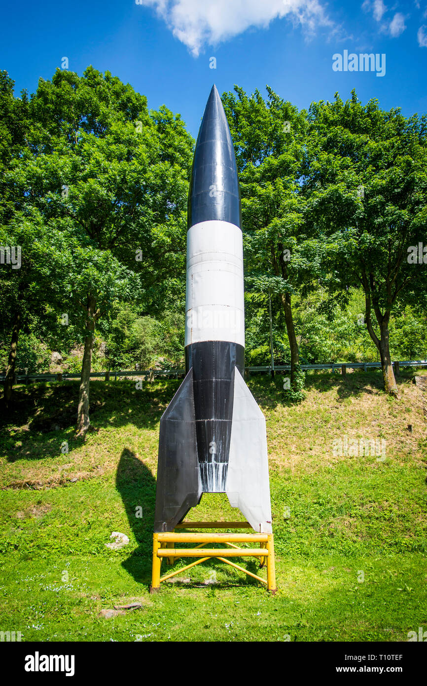 V-2 allemand seconde guerre mondiale 2 Banque D'Images