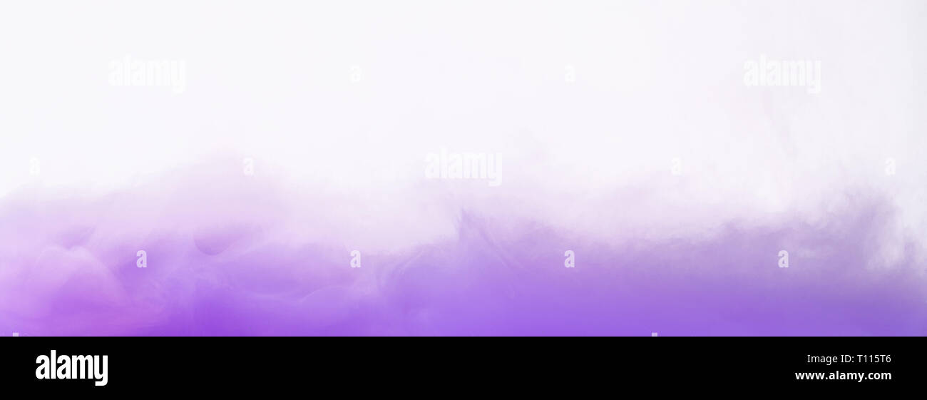 Concept de la brume de lavande Banque D'Images